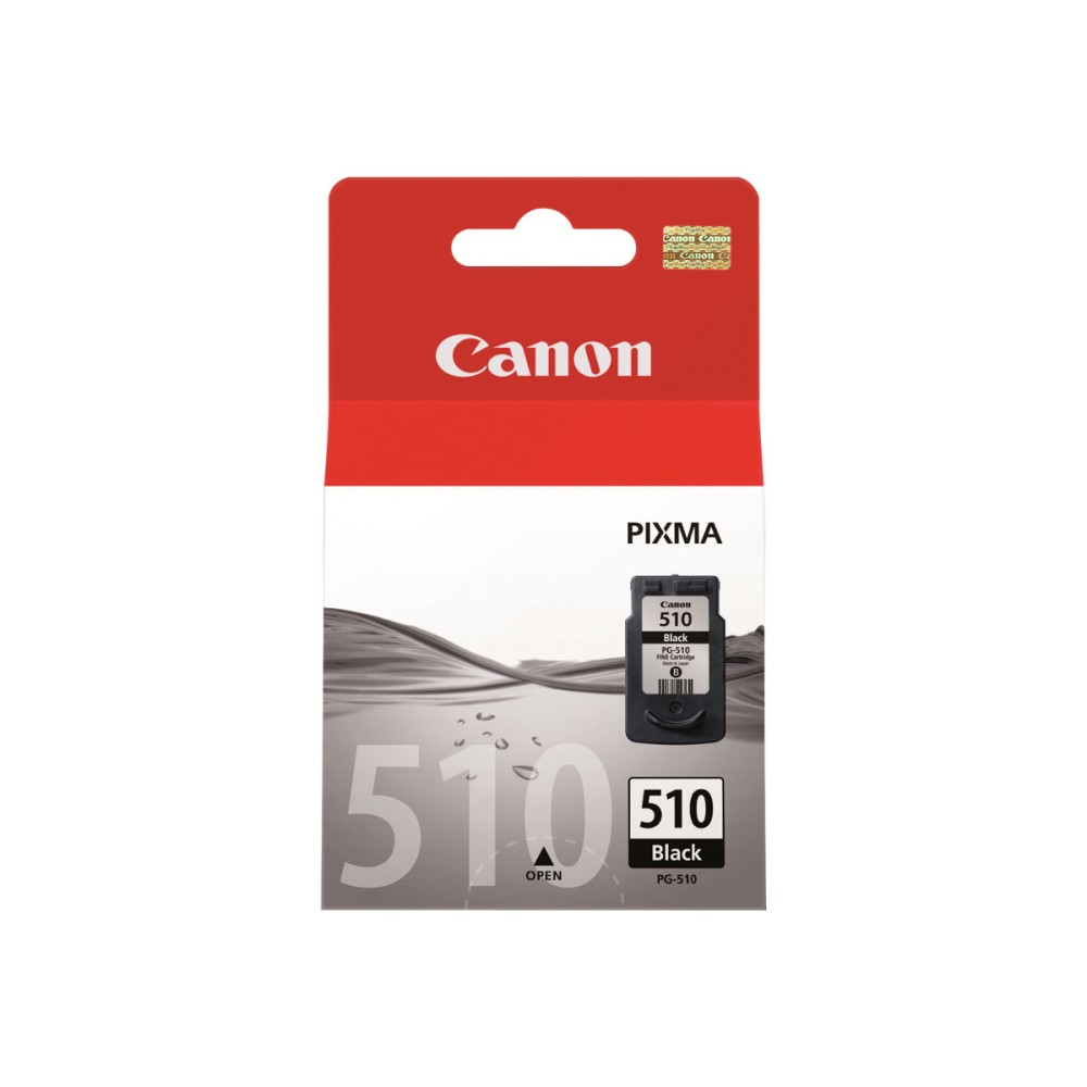 Canon PG-510BK Black Ink Cartridge Rašalo Kasetė Canon PG-510BK Black Ink Cartridge Rašalo Kasetė