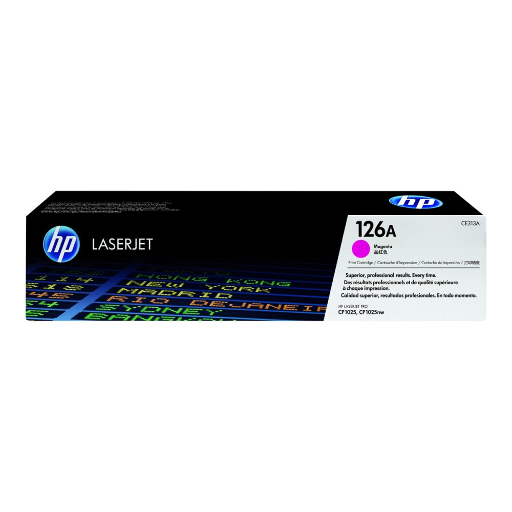 HP 126A Magenta LaserJet Toner Cartridge Lazerinis Toneris HP 126A Magenta LaserJet Toner Cartridge Lazerinis Toneris