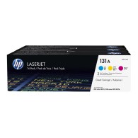 HP 131A 3-pack Cyan & Magenta & Yellow LaserJet Toner Cartridges Lazerinis Toneris