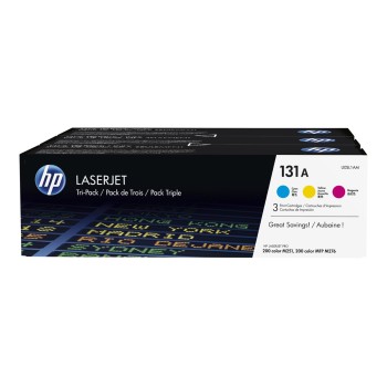 HP 131A 3-pack Cyan & Magenta & Yellow LaserJet Toner Cartridges Lazerinis Toneris
