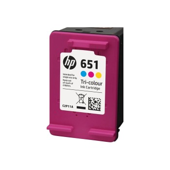 HP 651 Tri-color Ink Advantage Cartridge Rašalo Kasetė