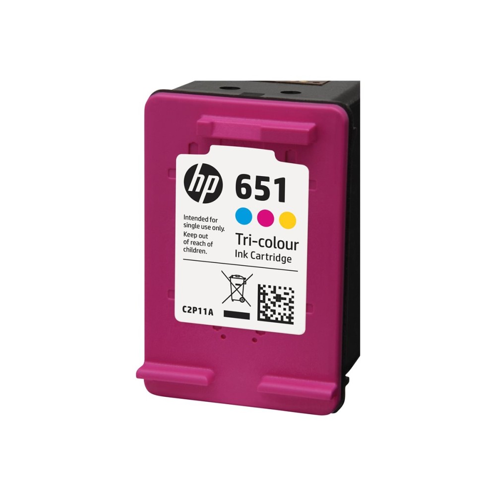 HP 651 Tri-color Ink Advantage Cartridge Rašalo Kasetė HP 651 Tri-color Ink Advantage Cartridge Rašalo Kasetė