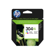 HP 304XL Tri-color Ink Cartridge Rašalo Kasetė