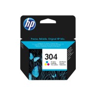 HP 304 Tri-color Blister Ink Cartridge Rašalo Kasetė