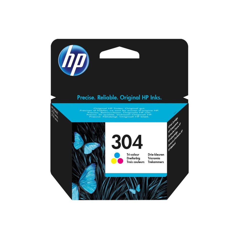 HP 304 Tri-color Blister Ink Cartridge Rašalo Kasetė HP 304 Tri-color Blister Ink Cartridge Rašalo Kasetė