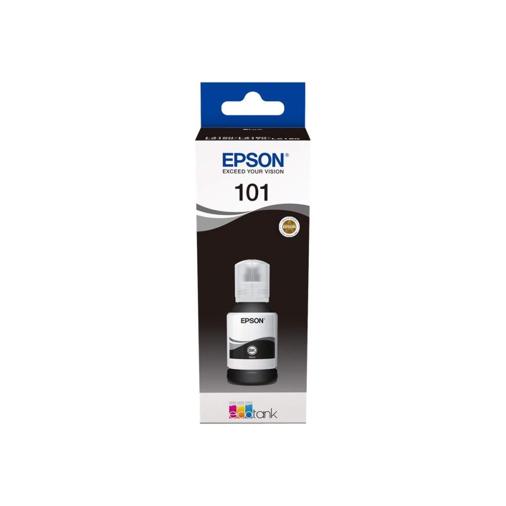 EPSON 101 EcoTank Black Ink Bottle (127 ml) Rašalas EPSON 101 EcoTank Black Ink Bottle (127 ml) Rašalas