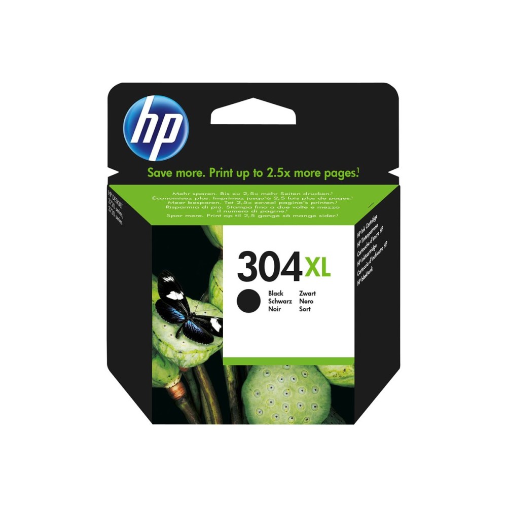 HP 304XL High Yield Black Ink Cartridge Rašalo Kasetė HP 304XL High Yield Black Ink Cartridge Rašalo Kasetė
