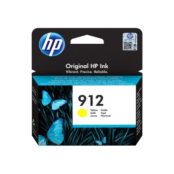 HP 912 Yellow Ink Cartridge Rašalo Kasetė