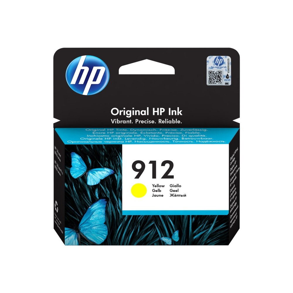 HP 912 Yellow Ink Cartridge Rašalo Kasetė HP 912 Yellow Ink Cartridge Rašalo Kasetė