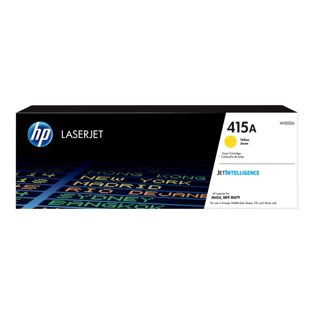HP 415A Yellow LaserJet Toner Cartridge Lazerinis Toneris HP 415A Yellow LaserJet Toner Cartridge Lazerinis Toneris