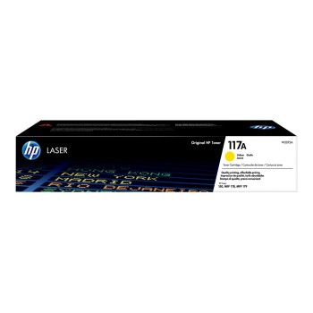 HP 117A Yellow Laser Toner Cartridge Lazerinis Toneris