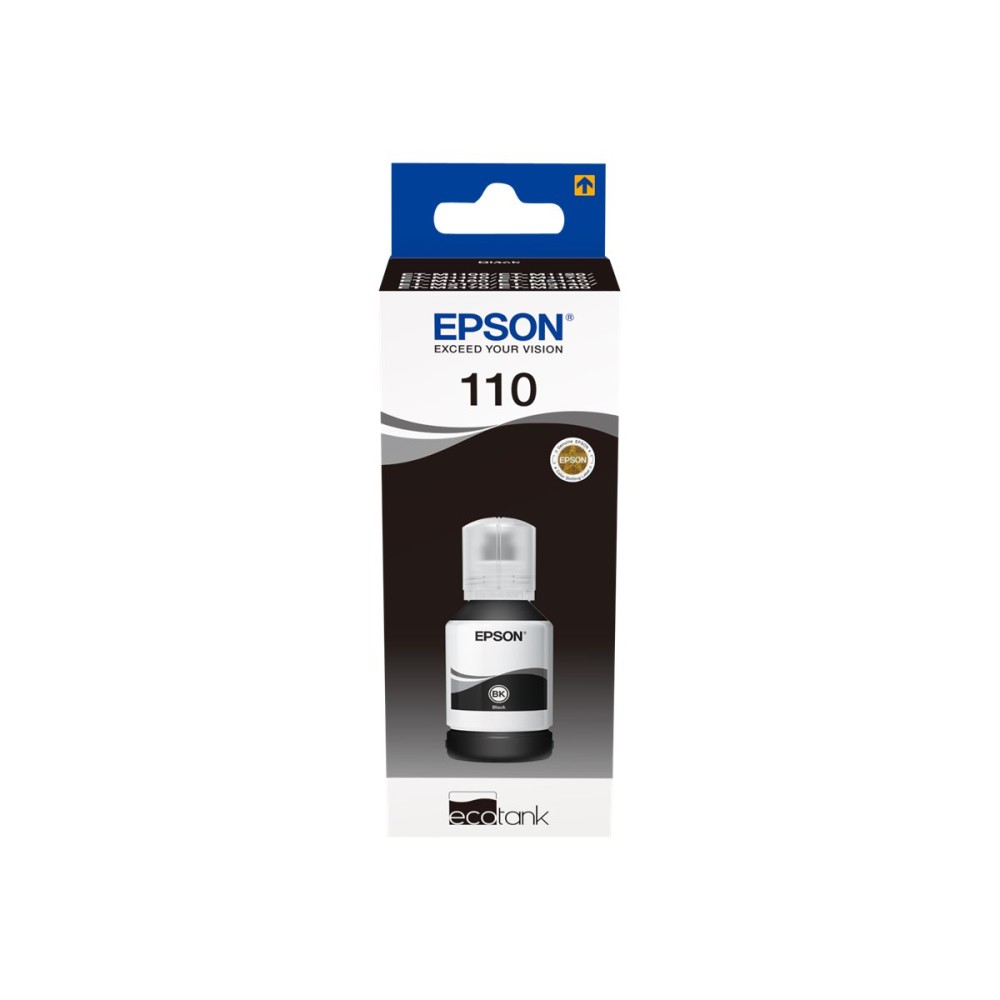 EPSON 110 EcoTank Pigment Black Ink Bottle (120 ml) Rašalas EPSON 110 EcoTank Pigment Black Ink Bottle (120 ml) Rašalas