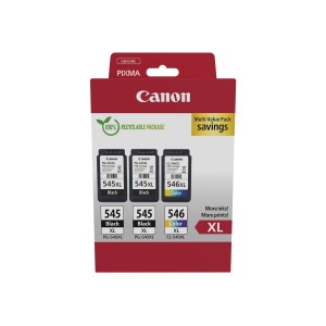 Canon PG-545XL x2 & CL-546XL High Yield BK/C/M/Y Ink Cartridge Multi Pack Rašalo Kasetė