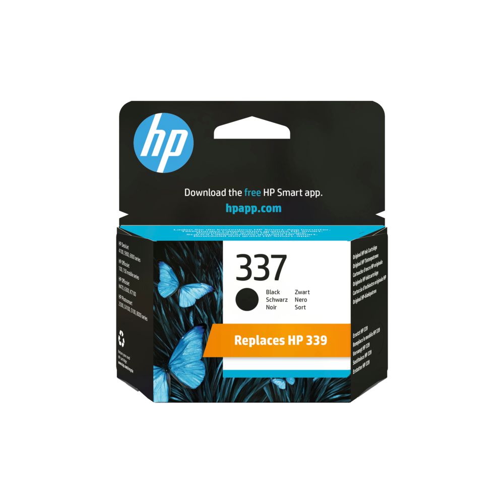 HP 337 Black Ink Cartridge Rašalo Kasetė HP 337 Black Ink Cartridge Rašalo Kasetė