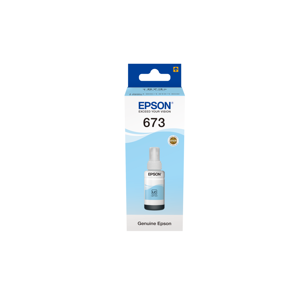 EPSON T6735 Light Cyan Ink Bottle (70 ml) Rašalas EPSON T6735 Light Cyan Ink Bottle (70 ml) Rašalas