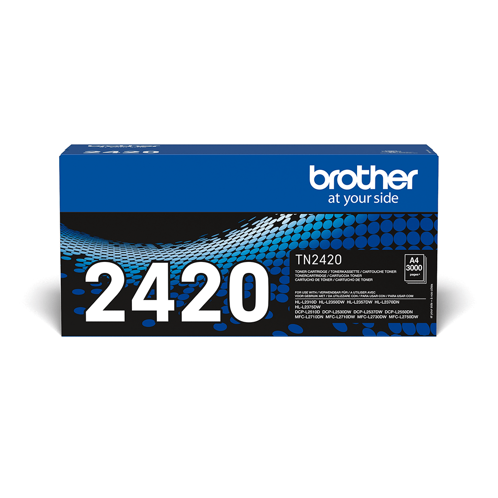 Brother TN-2420 Black Toner Cartridge Lazerinis Toneris Brother TN-2420 Black Toner Cartridge Lazerinis Toneris