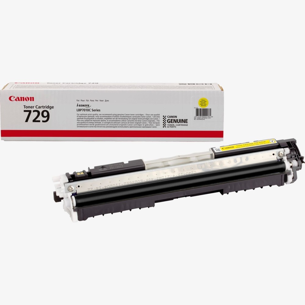 Canon 729Y Yellow Toner Cartridge Lazerinis Toneris Canon 729Y Yellow Toner Cartridge Lazerinis Toneris