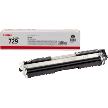 Canon 729BK Black Toner Cartridge Lazerinis Toneris